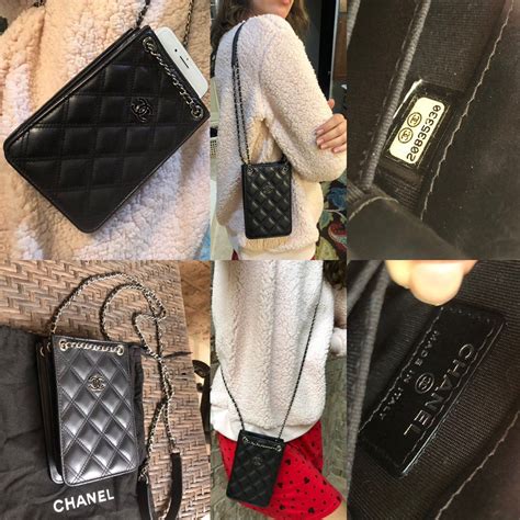 chanel case holder|chanel phone holder crossbody bag.